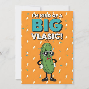 Självsäker Pickle Puns Jag Är Lite Av En Stor Dill Tack Kort