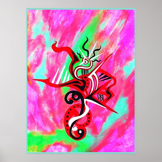 Självsäker Poster (Framsidan)