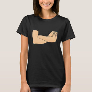 Självsäker utseendeuttryck för korsade Armar T Shirt