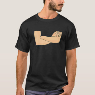 Självsäker utseendeuttryck för korsade Armar T Shirt