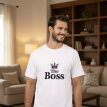 Självsäkert herrgrafiskt t-shirt, present till led
