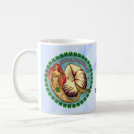 Självsköldpadda Havfrun Kaffemugg