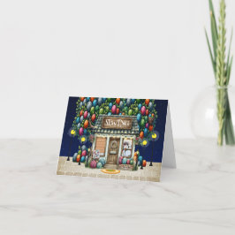 SJÄLVSKOPPLINGskort eller Tack Kort