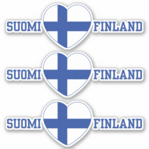 SJÄLVSTÅND FÖR FINLAND KLISTERMÄRKEN