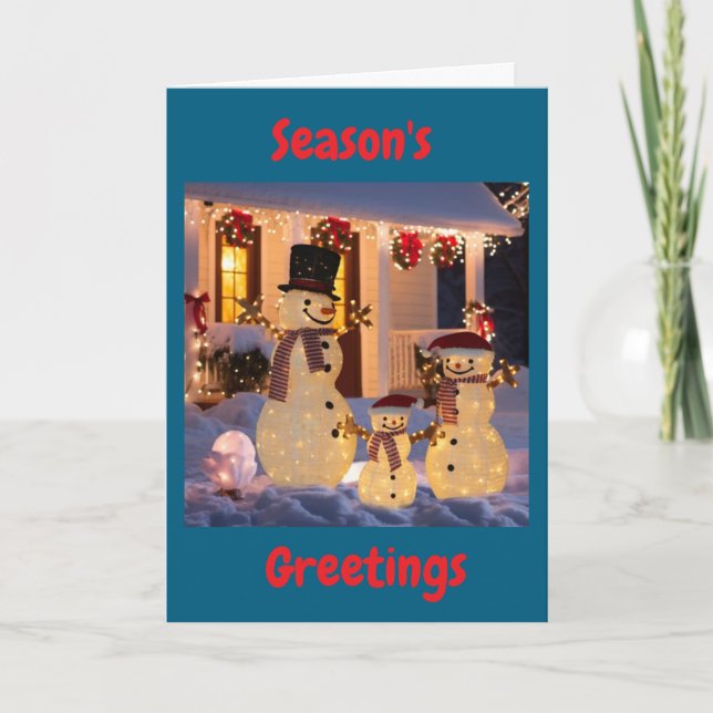 SJÄLVSTÅNDENS GREETINGER HELA LITEN! HELGKORT (Framsida)