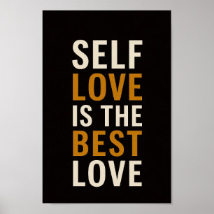 Självständig Kärlek Motivering Poster