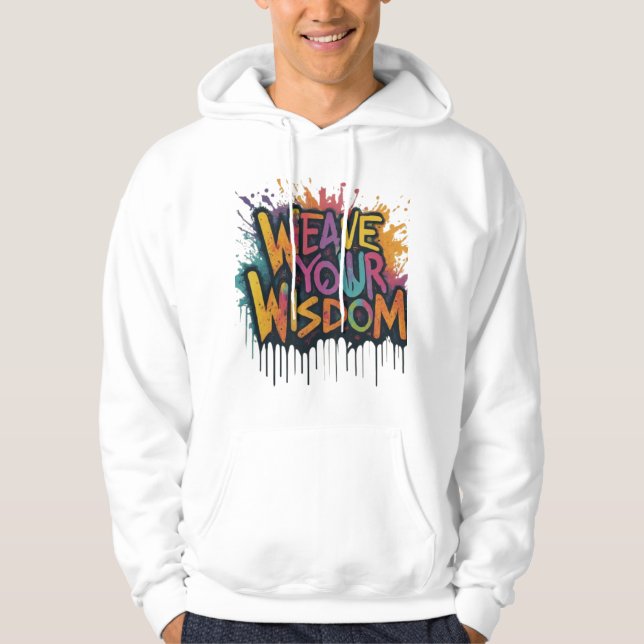 Självständig Kärlek och självbestämmande Hoodie (Framsida)