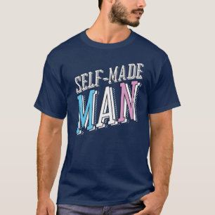 SJÄLVSTÄNDIG MAN (TRANS-PRIDET) T SHIRT