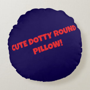 SJÄLVSTÄNDIG RUNDA PILLOW! RUND KUDDE