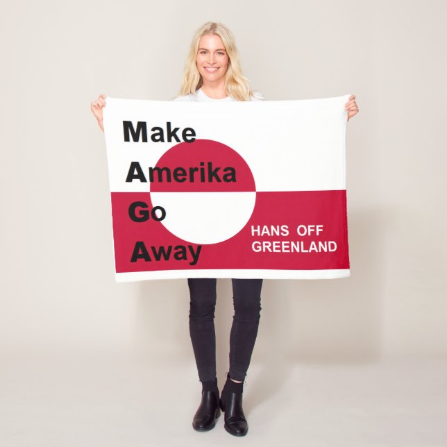 Självständiga Grönland Fleecefilt (På plats)