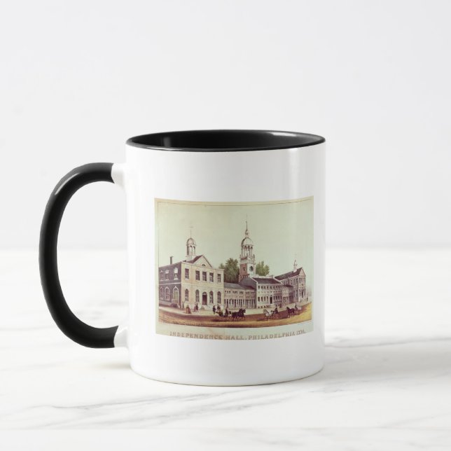 Självständighet Hall, Philadelphia Mugg (Vänster)