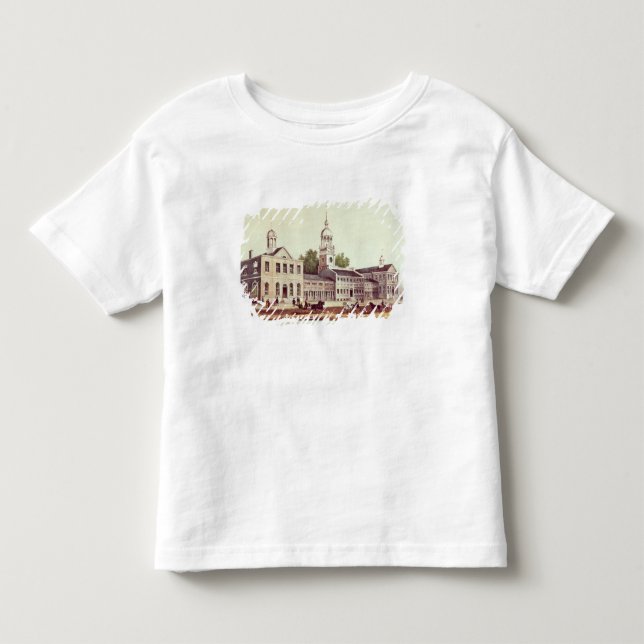 Självständighet Hall, Philadelphia T Shirt (Framsida)