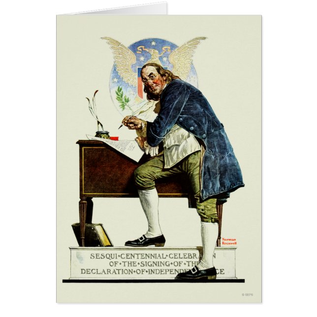 Självständighet Hälsningskort (Framsidan)