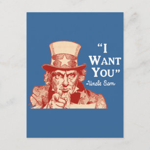 Självständighet Juli 4 för Uncle Sam för vintage Inbjudningar
