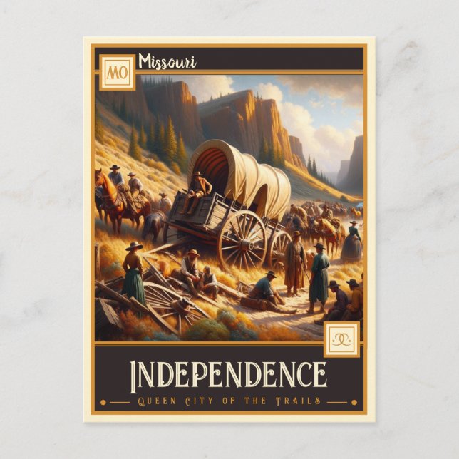 Självständighet, Missouri | VINTAGE Vykort (Framsida)