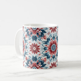 Självständighetens blomma kaffemugg