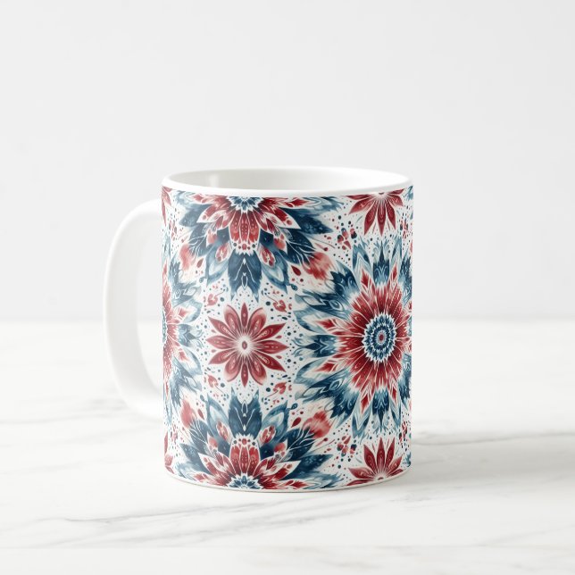 Självständighetens blomma kaffemugg (Framsida vänster)
