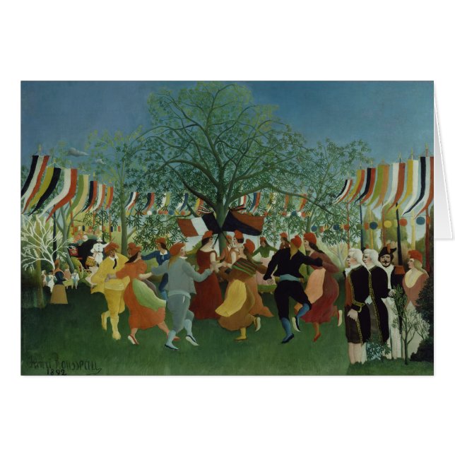 Självständighetens hundraårsjubileum av Henri Rous Hälsningskort (Framsidan Horizontal)