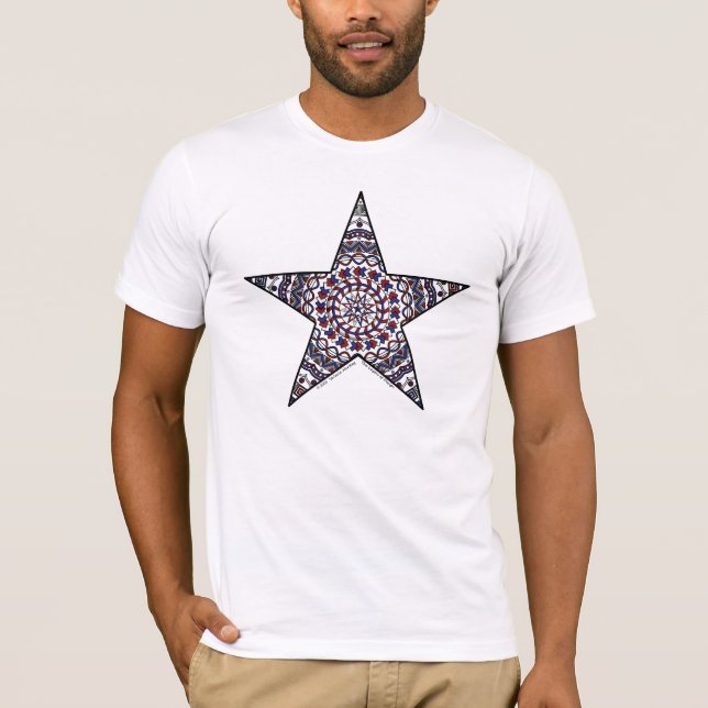 Självständighetens Manar Light Shirt Tee Shirt (Framsida)