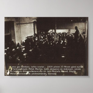 Självständighetens turkiska Krig Poster
