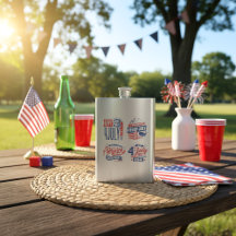 Självständighetsanda Fjärde juli klassiska