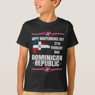 Självständighetsdag Dominikanska republiken firand T Shirt