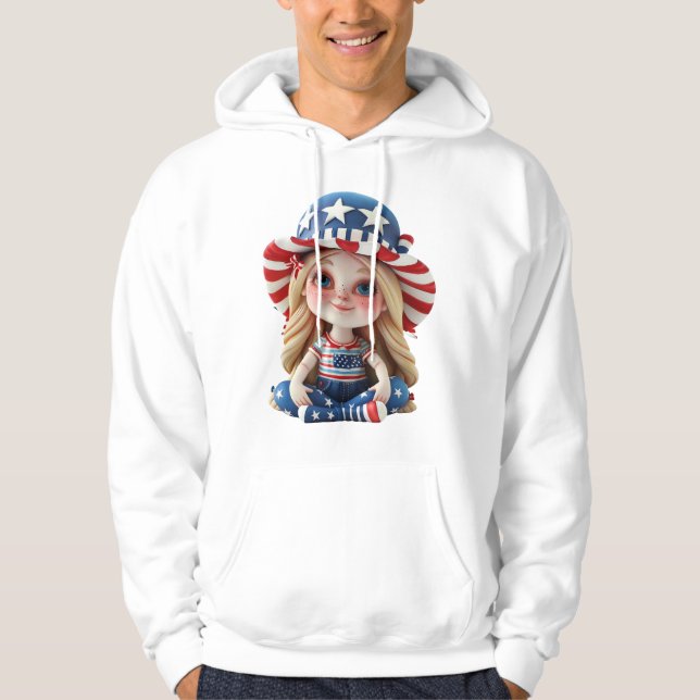 Självständighetsdag Hoodie (Framsida)