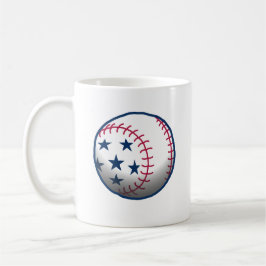 Självständighetsdagbaseboll Kaffemugg