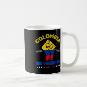 Självständighetsdagen 1810 Republiken Colombia 202 Kaffemugg