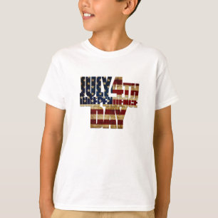 Självständighetsdagen 4 juli 002 t shirt