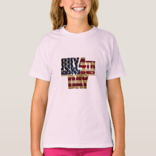 Självständighetsdagen 4 juli 002 t shirt