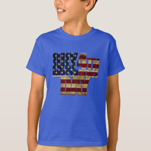Självständighetsdagen 4 juli 002 t shirt