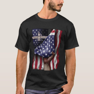 Självständighetsdagen Förenta staternas Flagga Anu T Shirt