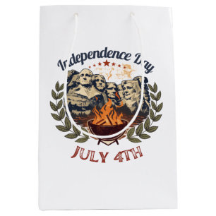 Självständighetsdagen Mount Rushmore 4 juli