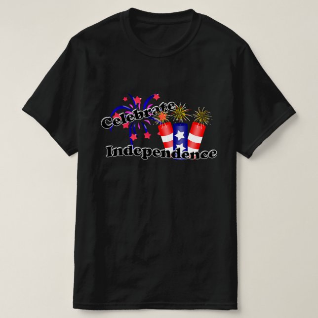 Självständighetsdagen T Shirt (Design framsida)