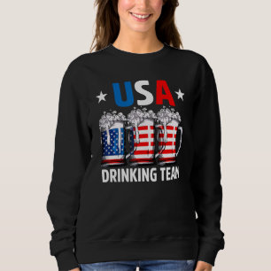 Självständighetsdagen USA Drickande Lag 4 juli T Shirt