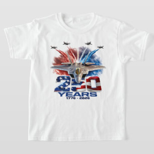 Självständighetsfirande 250-årsjubileum 4 juli t shirt