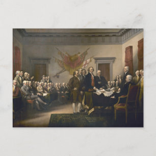 Självständighetsförklaring - 1819 vykort