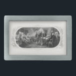 Självständighetsförklaring: Bill $2, Etching<br><div class="desc">Den ikoniska bilden av självständighetsförklaringen, som har etsats ihop med noggranna detaljer, har sedan 1976 gett tillbaka 2 dollar-räkningen, till minne av nationens tvåhundraårsjubileum. Denna gravläggning, ett testamente till Amerikansk historia och konstnärligt hantverk, är en trogen återgivning av John Trumbulls 1819-målning som skildrar undertecknandet av förklaringen. - Historien bakom den...</div>