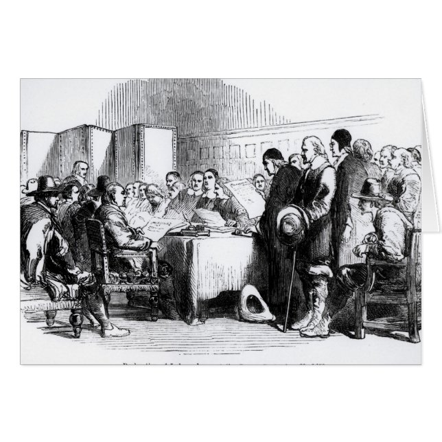 Självständighetsförklaring Hälsningskort (Framsidan Horizontal)