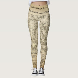Självständighetsförklaring Leggings