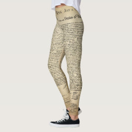 Självständighetsförklaring Leggings