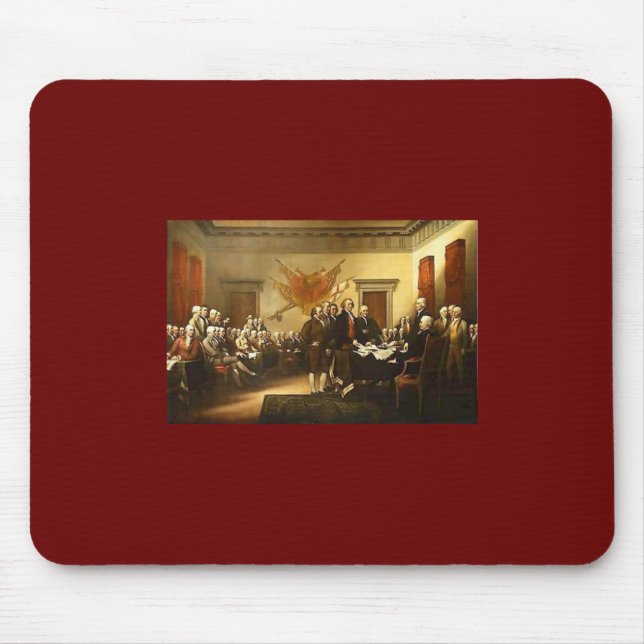 Självständighetsförklaring Mouse Pad Musmatta (Framsidan)