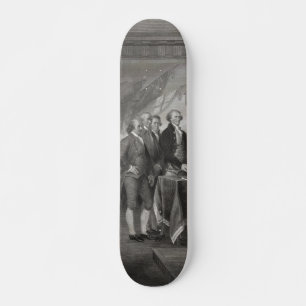 Självständighetsförklaring Old School Skateboard Bräda 18 Cm