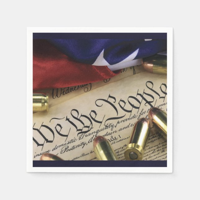 Självständighetsförklaring Pappersservett (Framsidan)