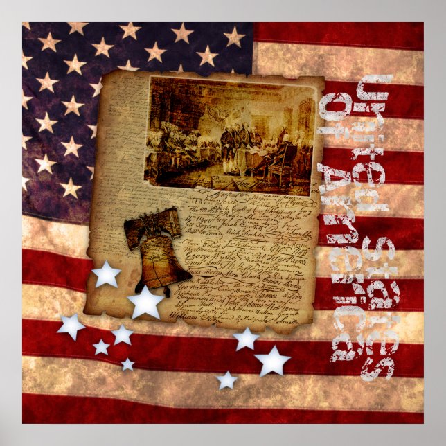 Självständighetsförklaring Poster (Framsidan)