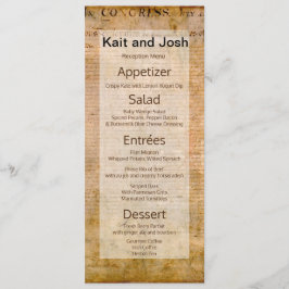 Självständighetsförklaring 📜 USA:s gamle Parchmen Meny