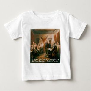 Självständighetsförklaringen & Citat av Ben Frankl Tee Shirt