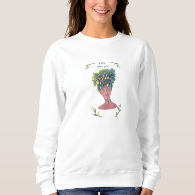 självsvettskjorta älskare t shirt (Framsida)