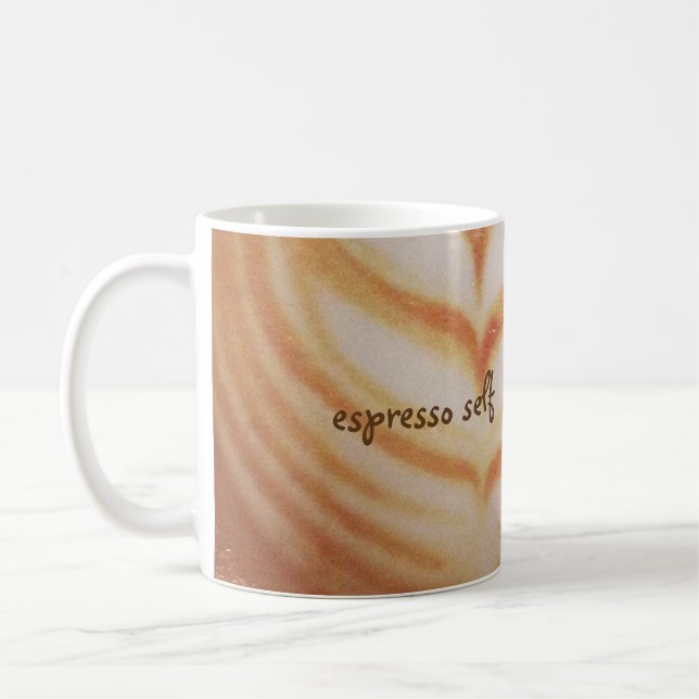 självt kaffemugg (Vänster)